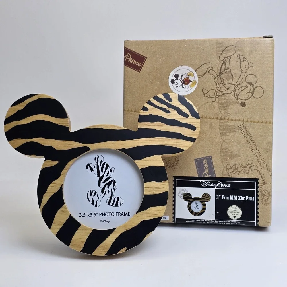 Disney Parks Mickey Mouse Zebra Safari 3.5